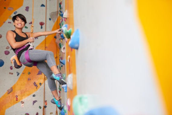 ボルダリング　ストレス